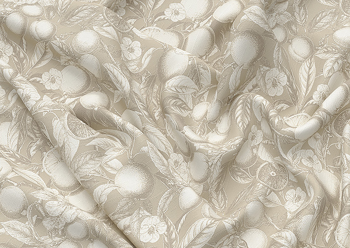 Plum Sketch, Cashmere - Made to Measure Curtains - Image 4